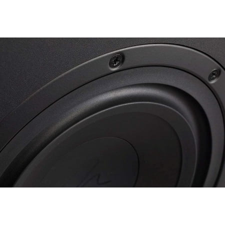 MartinLogan - Dynamo 1100X 12" 1300W Sealed, Powered Subwoofer, with Sub Control App and Wireless Ready - Satin Black