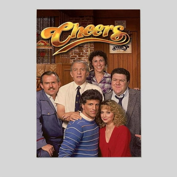 TV Show Poster - Cheers TV Show 1982-1993 Poster- Vintage Style - Size 24x36 - Postora