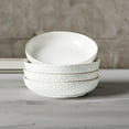 thumbnail image 5 of Pasta Bowls, Large Salad Bowl, Ceramic Embossment Stoneware Serving Plate for Fruits, Noodle, Dinner, House-warming Wedding Present., 5 of 10