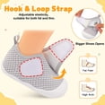 thumbnail image 6 of JOINFREE Baby First Walking Shoes for Boys Girls Infant Wide Barefoot Crib Shoe Lightweight, 6 of 7