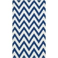 thumbnail image 1 of Safavieh Dhurries Dark Blue Contemporary Rug - 3' x 5', 1 of 2