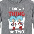 thumbnail image 3 of Dr. Seuss - I Know A Thing Or Two - Youth Long Sleeve Graphic T-Shirt, 3 of 6