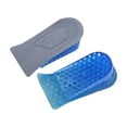 KPLFUBK Height Increase Insoles Silicone Heel Cushion Inserts For Men