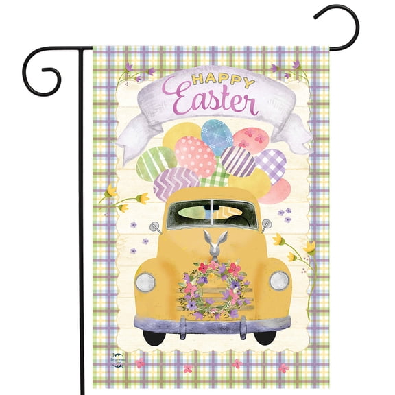 Briarwood Lane Happy Easter Pickup Garden Flag