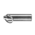 thumbnail image 3 of Compact Waterproof Pill Holder, Stainless Steel Medicine Keychain Accessory for Emergency Traveling Camping, 3 of 7