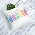 thumbnail image 5 of Summer Outdoor Lumbar Pillow Covers 16x16 Watercolor Ice Cream Decorative Patio Throw Pillowcases Farmhouse Happy Holiday Cushion Case for Sofa Bed, 5 of 6