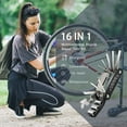 thumbnail image 2 of 16 en 1 Outils de Réparation de Vélo Kit d'Outils Multifonctionnel pour Vélo Pliant Kit de Réparation de Vélo de Poche Outils de Vélo pour Conduite en Extérieur, 2 of 6