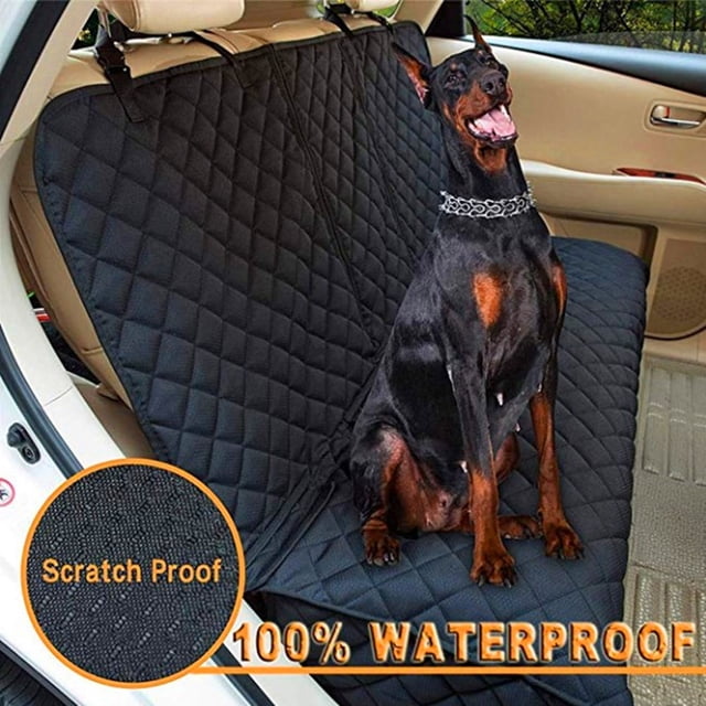 CTIRCHIU Pet Mat Simple Dog Cushion For Cars Design For Comfort Cleanliness For Cats Black