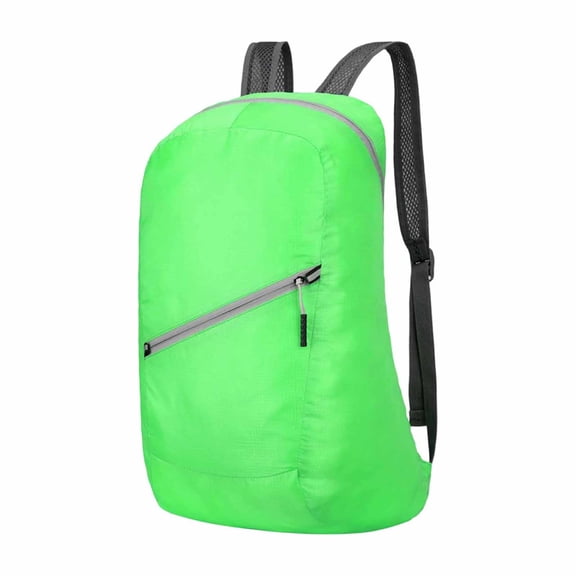 SNKSDGM Thin Lightweight Sports Backpack, Multi-color Packable Daypack, Compact Foldable Rucksack Suitable for Travel Camping Walking Daily Outings Orange
