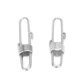 thumbnail image 2 of Parrots Leg Buckle, Parrots Foot Buckle, Durable Parrots Foot  2Pcs Stainless Steel Parrots Leg  Bird Parrots Parrots Foot  For Pet, 2 of 8