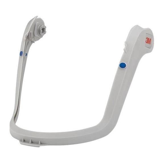 3m Visor Frame Assembly,Gray,1 in W M-920