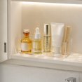 thumbnail image 5 of ievspot Transparent Vanity Drawer Dividers Plastic Organizer Bins Plastic Organizer Storage Box Stackable Waterproof Pet Container for Makeup Stationery Small, 5 of 8