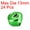Green, variant on 13mm Jingle Bells Craft Bells Carbon Steel Electroplating Silver Tone 24 Pack