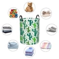 thumbnail image 4 of Fotbe Cactus 1 Cesto de Ropa con Asas, Cesto Impermeable de Gran Capacidad, Bolsa de Lavado para Dormitorio, Cesto de Ropa con Ruedas y Asas-Small, 4 of 6