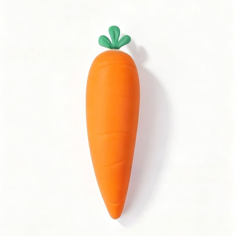 11.8in Large Carrot Squishy Stress Relief Toys, Slow Rebound Squeeze Fidget Toys for Anxiety Relief, Soft Sensory Decompression Toys for Adults, 1PC