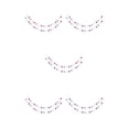 thumbnail image 2 of Matsuzay Paquete de 6 colgantes de estrellas, adornos colgantes de papel, suministros para fiestas, decoraciones para el hogar del Día de la Type2 NO2 Matsuzay CBP365949, 2 of 4