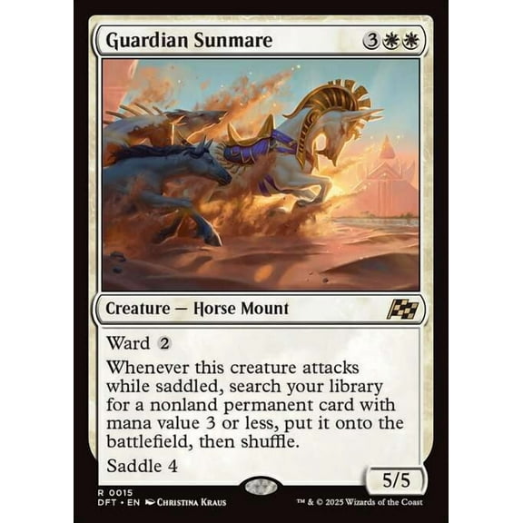 MtG Aetherdrift Rare Guardian Sunmare #15
