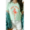 thumbnail image 5 of Vintage Stay Wild Cowgirl Graphic Tee T-Shirt PLUS, 5 of 6