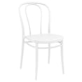 thumbnail image 3 of Compamia Victor Patio Dining Set with 4 Chairs in White, 3 of 3