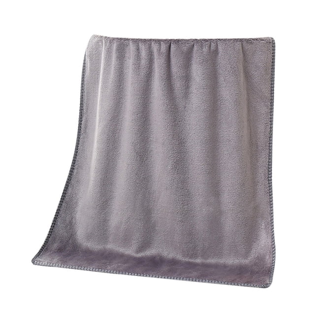 Pompotops 1 Pce Serviette de Bain Absorbante en Fibre Superfine Douce et Confortable