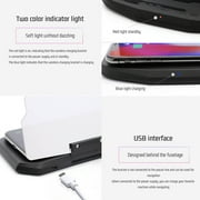 Car HUD Head Up Display Projector | Wireless Fast Charging | Universal for Android & iOS | Mirror Navigation | ABS Durable Material | Fixed Base | 7.48x4.01x0.82 in