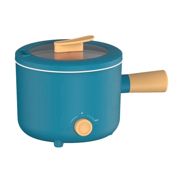Electric Cooking Pot Multifunctional Non Stick Electric Cooking Pot 2 Gear Mini Hot Pot Cooker With Handle Electric Hot Pot Suitable For Dorm Small Families Apartments Hotel