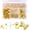 Gold, variant on 310 Pcs Silver Push Pins Set, Thumb Tacks Decorative Push Pins for Cork Board with Push Pin Hook Pushpin Clip 5 Style Office Accessories for Cork Board Map Office (Silver)