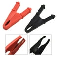 thumbnail image 1 of MYG 2 Pack 50A Red Black 75mm Insulated For Alligator Clip Car Battery Test Clips, 1 of 9