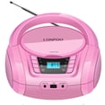thumbnail image 1 of Reproductor de CD portátil LONPOO Boombox, Bluetooth, radio FM USB, 28 cm, 1 of 8