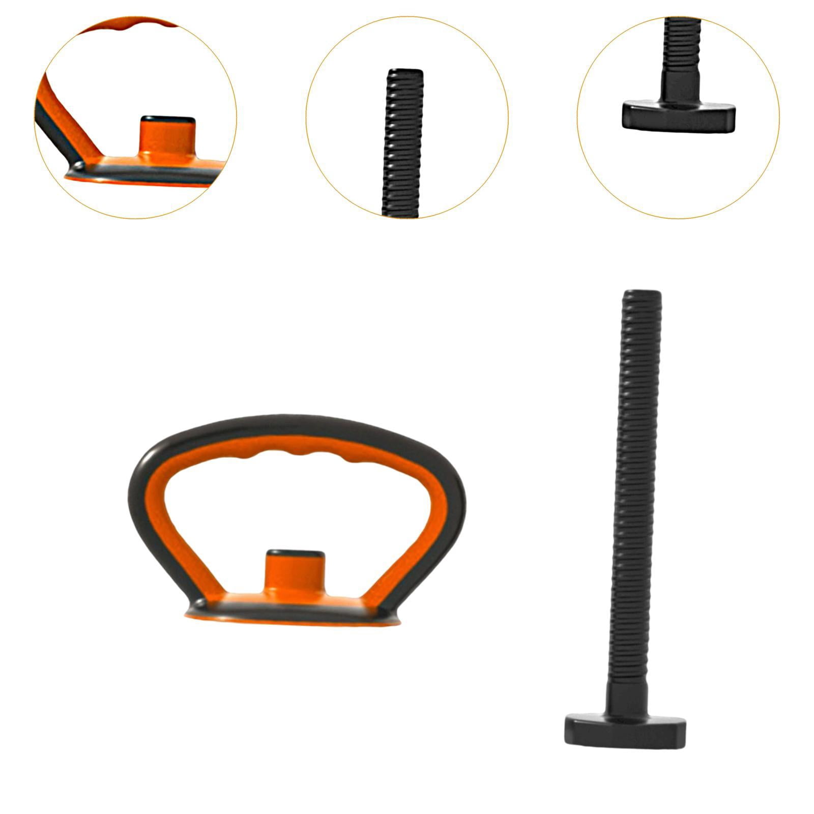 Baoblaze Kettlebell Handle Equipment Kettle Bell Grip for Workout Fitness Competition black 1 handle 1 rod