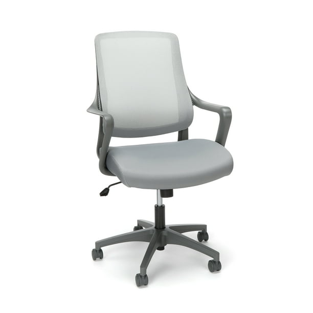 HON Basyx Helium CommercialGrade Light Task Chair, Office Chair, in Platinum Grey (BSX100VA19C