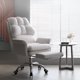 thumbnail image 5 of Computer Chair Luxury Wingback Waterproof and Antifouling Adjustable Rotation Chair Room Office Comfortable Sedentary Furniture My Lux Decor Round, 5 of 17