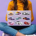thumbnail image 3 of shiyou-50Pcs Colorful JDM Car Stickers - Waterproof and Easy Peel Decals for Auto Decoration, Racing Enthusiasts’ Water Bottles, Laptops, and Smartphones, 3 of 4