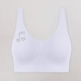 thumbnail image 5 of ylioge Sports Bras for Women Plus Size S-4X Wireless Push Up Padded Bralettes Womens Breathable Stretchy Pullover Athletic Yoga Tshirt Underwear Bra, 5 of 6