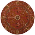 thumbnail image 4 of SAFAVIEH Heritage Sashka Traditional Wool Area Rug, Red/Multi, 9' x 12', 4 of 9