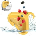 thumbnail image 3 of PEACNNG Sink Drain Shelf, Kitchen Sink Drain Strainer Basket Swan Drain Rack Corner Sink Drain Stopper Filter Basket Shelf Storage Rack Sponge Holder For The Kitchen Sink, 3 of 5