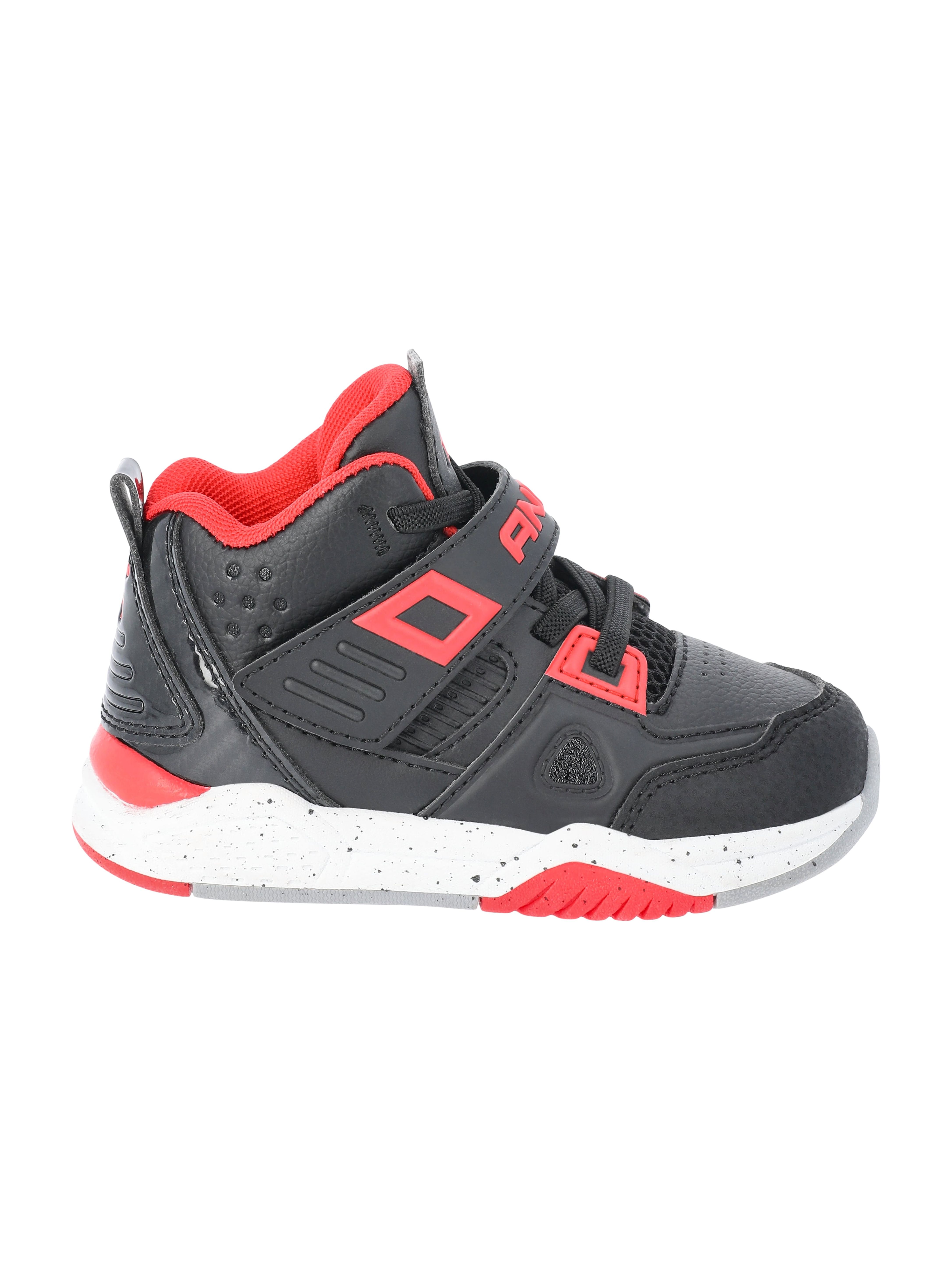 AND1 Toddler Boys Lace-Up Athletic Sneakers, Red photo 2