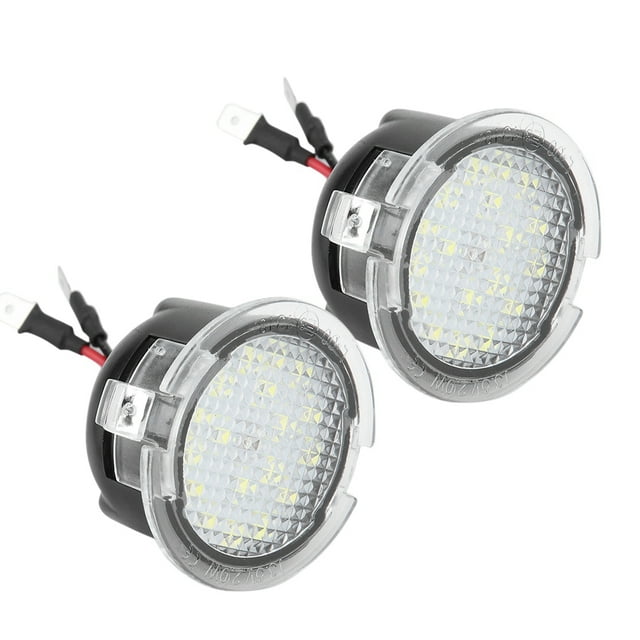 LHCER 18 LED 1.8W/Single Right&Left Car Rear View Puddle Light Rearview Mirror Lamp for Ford F-150, Puddle Light, Back View Puddle Light
