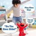 thumbnail image 5 of Sesame Street Elmo Slide Singing and Dancing 14-inch Plush, Pretend Play, Interactive Toy, Kids Toys for Ages 2 Up by Just Play, 5 of 5