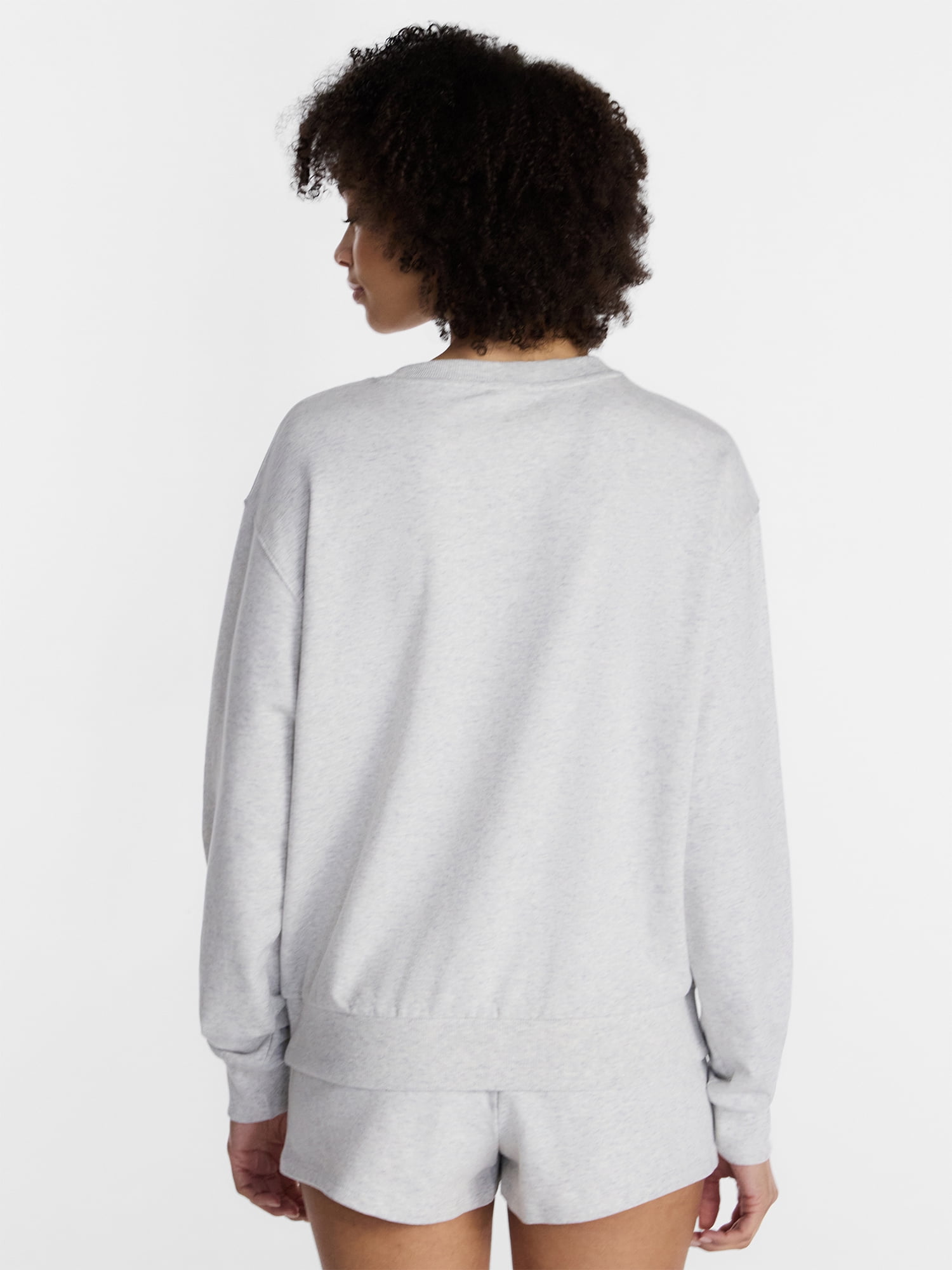 No Boundaries Sleepwear Top with Long Sleeves, Women’s XXS-3X