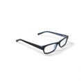 thumbnail image 3 of Walmart Youth FM14043 Rectangular Prescription Eyeglasses with Case, Black/Blue, 3 of 6