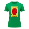 thumbnail image 3 of Playera Blusa El Corazon De La Loteria Mexicana Tradicion Mexicana Color Verde Talla Mediana Marca Emil SaEs, 3 of 4