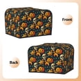 thumbnail image 2 of KLL Halloween Skull Print 4 Slice Toaster Dust Covers Kitchen Small Appliance Cover with 2 Pockets,Can hold Jam Spreader Knife & Toaster Tongs (12.4 x 10.6 x 8.2), 2 of 6