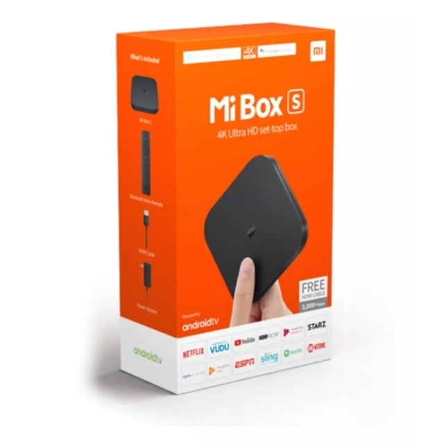 Reproductor de contenido Streaming 4K HDR Xiaomi Mi Box S, Android 8.1