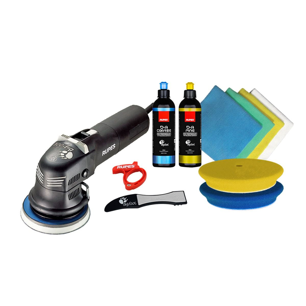 RUPES LHR12E Buffer Polisher for Car Detailing Orbital Polisher