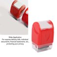 thumbnail image 4 of Rodillo De Estampado De Privacidad Para Prevención, Estampador De Seguridad Confuso Para Ocultar Lista De Entrega Urgente, Documento Confidencial, Rojo, 4 of 7