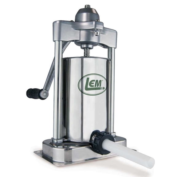 LEM Sausage Stuffer - 5 lb. Hand Crank Sausage Stuffer