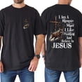 thumbnail image 4 of I Am a Simple Man I Like Hunting and Believe in Jesus Double Sided T-Shirt – Christian Deer Hunter Graphic Tee, Faith-Based Hunting Season Shirt for Men & Women, 4 of 6
