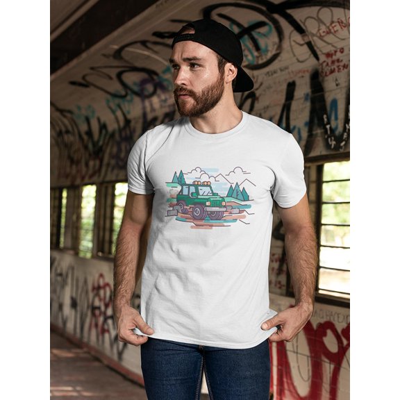 Journey On Off-Road Car Tee Men's -Image by Shutterstock