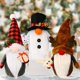 thumbnail image 3 of Tres muñecas de peluche enana navideña muñecas muñecas muñecas de nieve elfo Papá Noel Tom elfo juguete Mesa navideña D, 3 of 5